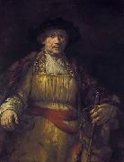 REMBRANDT Harmenszoon van Rijn Selbstportrat oil painting